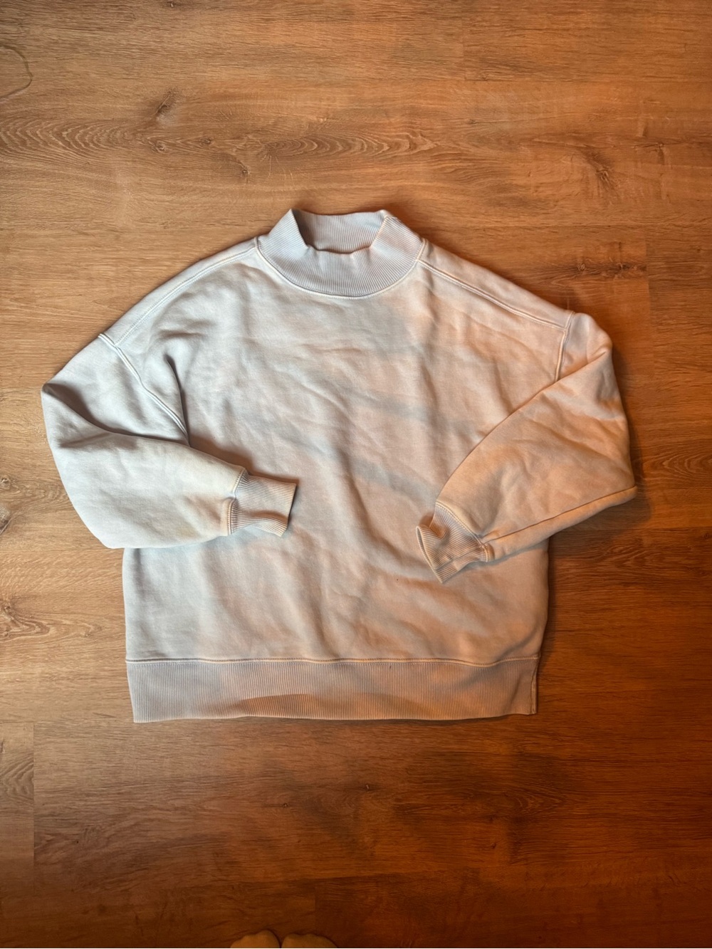 Light Blue Mock Neck